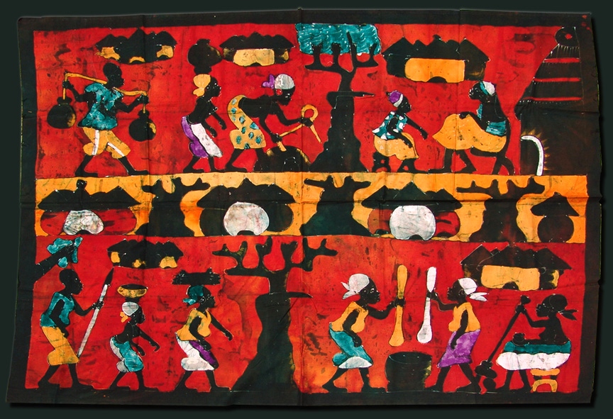African Cloth Painting | African Art African Art 