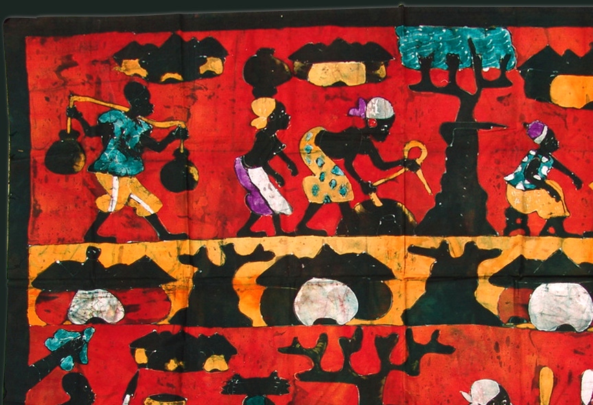 African Cloth Painting | African Art African Art 
