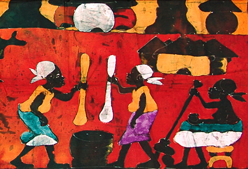 African Cloth Painting | African Art African Art 