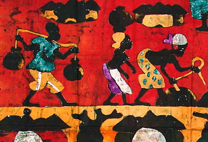 African Cloth Painting | African Art African Art 